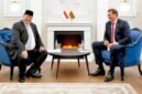 Menteri Koordinator Bidang Perekonomian RI Airlangga Hartarto menggelar pertemuan bilateral dengan Menteri Luar Negeri Belarus Maxim Ryzhenkov di Minsk, Minggu (17/6).