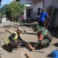 Foto: Babinsa Desa Tanjungsari, Serma Danny, anggota Koramil Tipe B 0807/02 Boyolangu