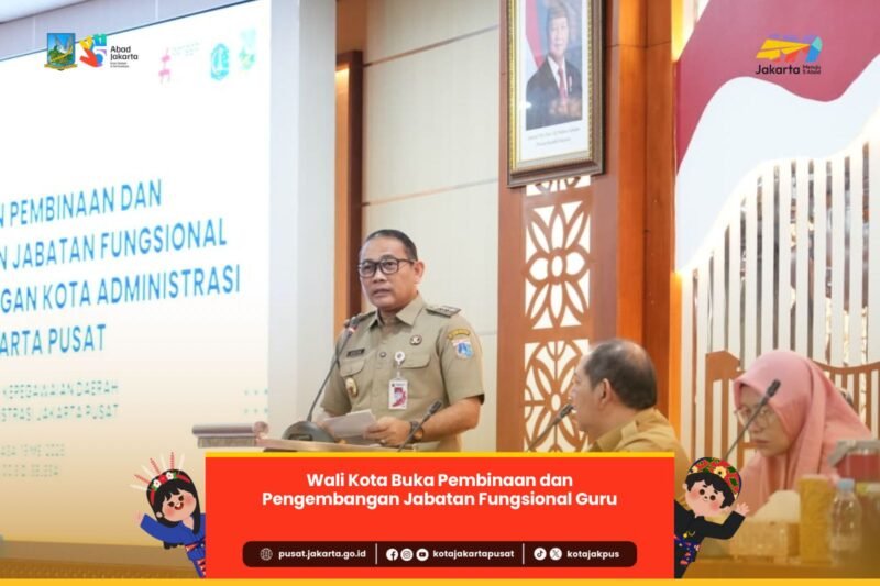 Foto: Wali Kota Buka Pembinaan dan Pengembangan Jabatan Fungsional Guru.