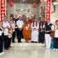 Foto: Lembaga Pemasyarakatan Kelas I Medan menggelar silaturahmi tokoh lintas agama dalam rangka menyambut Hari Raya Waisak 2570 BE/2026 di Aula Gedung II Lantai 2 Lapas Kelas I Medan, Rabu (20/5/2026).