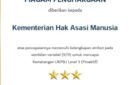 Kementerian Hak Asasi Manusia (KemenHAM) berhasil meraih penghargaan dari Lembaga Kebijakan Pengadaan Barang/Jasa Pemerintah (LKPP) atas capaian Kematangan Unit Kerja Pengadaan Barang/Jasa (UKPBJ) Level 3 dengan kategori Proaktif.