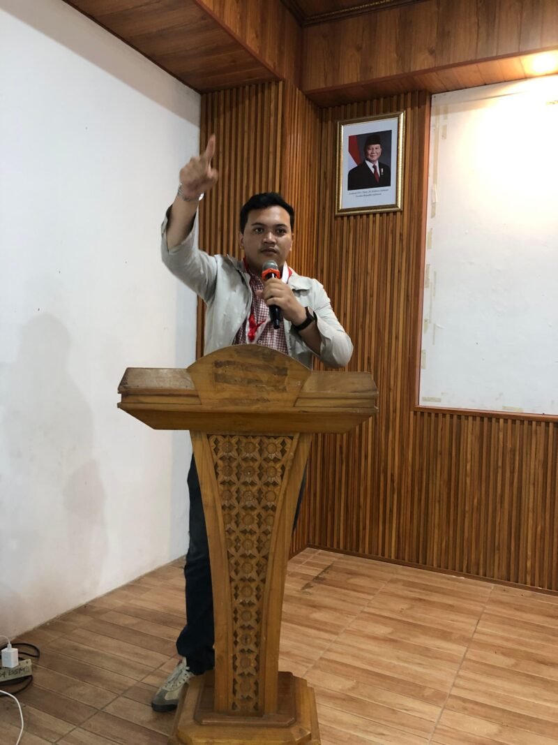 Foto: Stevent Parhusip Tegaskan GMNI Jaktim Hadir Kawal Keadilan bagi Kaum Marhaen
