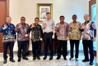 Foto: Delegasi Ordinariatus Castrensis Indonesia (OCI) dipimpin Wakil Uskup TNI-Polri Rm. Yos Bintoro, Pr melakukan audiensi perdana dengan Kedutaan Besar Vatikan di Jakarta, Rabu (20/5/2026).