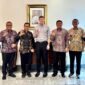 Foto: Delegasi Ordinariatus Castrensis Indonesia (OCI) dipimpin Wakil Uskup TNI-Polri Rm. Yos Bintoro, Pr melakukan audiensi perdana dengan Kedutaan Besar Vatikan di Jakarta, Rabu (20/5/2026).