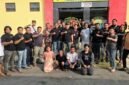 Foto: Empat orang pelaku yang diduga terlibat dalam aksi keji tersebut kini telah ditangkap setelah sempat melarikan diri lintas provinsi hingga ke wilayah Sumatera Utara dan Aceh. Pelaku berhasil ditangkap dan saat ini telah diamankan di Polresta Pekanbaru. (Dok-Istimewa)