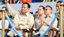 Foto: Presiden RI, Prabowo Subianto saat menghadiri May Day 2026 di Monumen Nasional (Monas), Jumat (1/5/2026). (Dok-Istimewa)