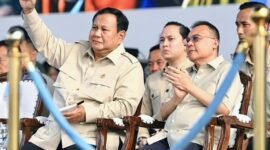 Foto: Presiden RI, Prabowo Subianto saat menghadiri May Day 2026 di Monumen Nasional (Monas), Jumat (1/5/2026). (Dok-Istimewa)