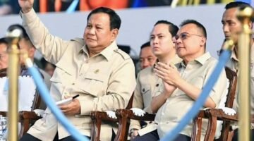 Foto: Presiden RI, Prabowo Subianto saat menghadiri May Day 2026 di Monumen Nasional (Monas), Jumat (1/5/2026). (Dok-Istimewa)