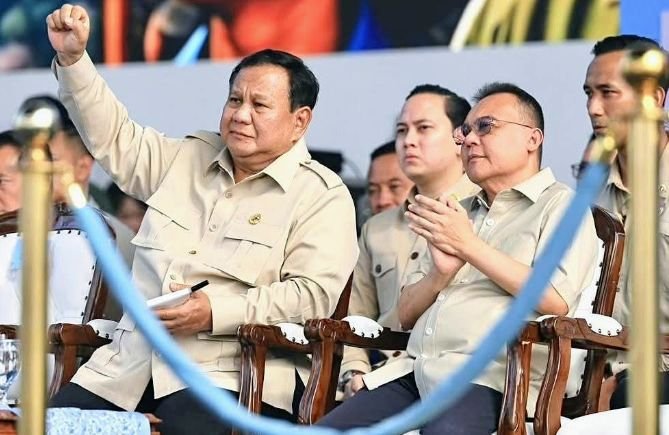 Foto: Presiden RI, Prabowo Subianto saat menghadiri May Day 2026 di Monumen Nasional (Monas), Jumat (1/5/2026). (Dok-Istimewa)
