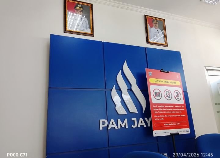Foto: Unit PAM Jaya Klender, Jl. Dermaga Raya, Klender, Duren Sawit, Jakarta Timur. (Dok-okj/fn)