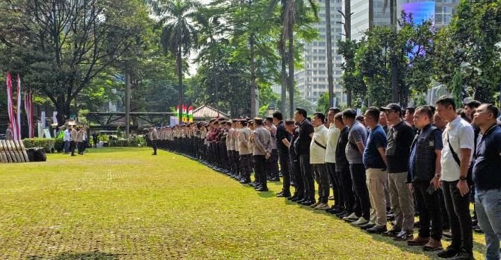 Foto: Polda Metro Jaya Siapkan 3.545 Personel untuk Pelayanan Aksi Hardiknas. (Dok-Istimewa)