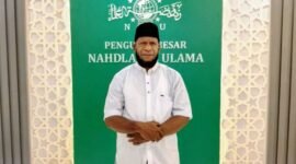 Foto: Tokoh Muslim Papua sekaligus Ketua Takmir Masjid Raya Provinsi Papua dan Ketua PWNU Provinsi Papua Pegunungan, H. Abdul Kahar Yelipele, S.Pd.I., M.Pd.I., (Dok-okj/fn)