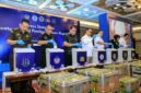 Foto: Bareskrim Polri bersama Bank Indonesia dan unsur Badan Koordinasi Pemberantasan Rupiah Palsu (Botasupal) melaksanakan konferensi pers dan seremonial pemusnahan uang rupiah palsu di Kantor Pusat Bank Indonesia, Jakarta, Rabu (13/5/2026). (Dok-Istimewa)