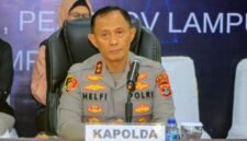 Foto: Kapolda Lampung Irjen Pol Helfi Assegaf, Melaksanakan Konfrensi Pers Tindak Pidana Perdagangan Orang (TPPO) Anak di bawah umur. (Dok-Istimewa)