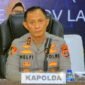 Foto: Kapolda Lampung Irjen Pol Helfi Assegaf, Melaksanakan Konfrensi Pers Tindak Pidana Perdagangan Orang (TPPO) Anak di bawah umur. (Dok-Istimewa)