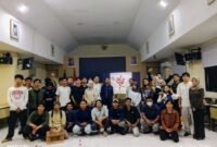 Foto: Pemutaran dan diskusi film dokumenter Pesta Babi yang digelar Himpunan Mahasiswa (Hima) Hukum Universitas Nahdlatul Ulama Indonesia (UNUSIA), Rabu (13/5/2026). (Dok-okj/fn)