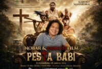 Foto: Kolase Deolipa Yumara dan Player Nobar Film Pesta Babi. (Dok-okj/fn)