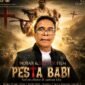 Foto: Kolase praktisi hukum Erdi Surbakti, S.H., M.H., dan Flyer Film Pesta Babi. (Dok-Istimewa)