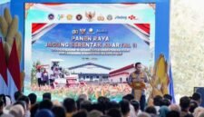 Foto: Kapolri Jenderal Lityo Sigit Prabowo dalam agenda panen raya jagung serentak kuartal II, groundbreaking 10 gudang ketahanan Polri, serta peluncuran operasional 166 Satuan Pelayanan Pemenuhan Gizi (SPPG) Polri di Kabupaten Tuban, Jawa Timur, Sabtu (16/5/2026). (Dok-Istimewa)