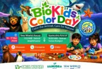 Foto: Flyer BioKids Color Day, Edukasi Konservasi Satwa. (Dok- Ancol)