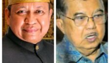 Foto: Kolase, Dr. Mansur, S.H., M.M. dan Wakil Presiden ke-10 dan ke-12 RI, Jusuf Kalla. (Dok-Istimewa)