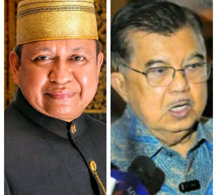 Foto: Kolase, Dr. Mansur, S.H., M.M. dan Wakil Presiden ke-10 dan ke-12 RI, Jusuf Kalla. (Dok-Istimewa)