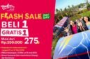 Foto: Flyer Dufan Ancol Tebar Promo Payday Beli 1 Gratis 1. (Dok-ancol.com)