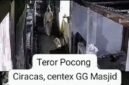 Foto: Teror pocong di Ciracas, Jakarta Timur. (Dok-Ig/@humaspolsekciracas)