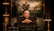 Foto: Hendri Yudi, S.H., M.H. Senior Partner Akhyari Hendri & Partners dan Flyer Film Dokumenter 