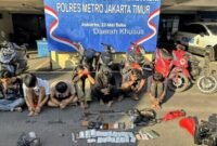 Foto: Patroli Perintis Presisi Polda Metro Jaya Bongkar Jaringan Curanmor dan Peredaran Narkoba di Jakarta Timur. (Dok-Istimewa)