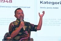 BANDUNG — Kementerian Hak Asasi Manusia (KemenHAM) Republik Indonesia menegaskan pentingnya peran jurnalis yang independen, berbasis fakta, dan memiliki sensitivitas terhadap korban dalam peliputan isu hak asasi manusia (HAM).