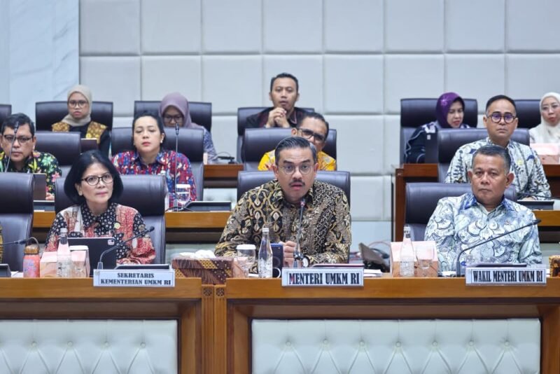 Menteri UMKM RI Maman Abdurrahman menyiapkan Peraturan Menteri (Permen) tentang  Pelindungan dan Peningkatan Daya Saing UMKM untuk memperkuat ekosistem perdagangan digital yang sehat, adil, dan berkelanjutan