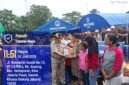 Wakil Gubernur DKI Jakarta, Rano Karno, turun langsung meninjau pengungsian korban kebakaran di kawasan Jiung, Kelurahan Kebon Kosong, Kecamatan Kemayoran, Jakarta Pusat, Selasa (2/6/2026).