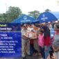 Wakil Gubernur DKI Jakarta, Rano Karno, turun langsung meninjau pengungsian korban kebakaran di kawasan Jiung, Kelurahan Kebon Kosong, Kecamatan Kemayoran, Jakarta Pusat, Selasa (2/6/2026).