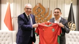 Kementerian Kebudayaan membahas potensi penguatan kerja sama budaya antara Indonesia dan Kerajaan Maroko melalui dialog strategis bersama Duta Besar Kerajaan Maroko untuk Indonesia, Redouane Houssaini, di Jakarta, Rabu (3/6).