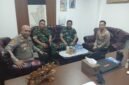 Foto: Kapolsek Tambora AKP Wahyu Hidayat, S.T.K., S.I.K. menerima kunjungan silaturahmi Danramil 02/Tambora yang baru, Mayor Inf Tubagus Abdul Halim, di ruang kerja Kapolsek Tambora, Jakarta Barat, Rabu (3/6/2026)