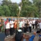 Foto: Wali Kota Jakarta Pusat Arifin bersama unsur TNI-Polri, jajaran Pemerintah Kota Jakarta Pusat, serta perwakilan Gapensi melakukan penanaman pohon di kawasan Jalan Sabang, Jakarta Pusat, Jumat (5/6/2026). 