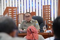 Foto: Wali Kota Jakarta Pusat Arifin memimpin Rapat Koordinasi Wilayah (Rakorwil) di Kantor Wali Kota Jakarta Pusat