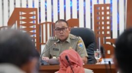 Foto: Wali Kota Jakarta Pusat Arifin memimpin Rapat Koordinasi Wilayah (Rakorwil) di Kantor Wali Kota Jakarta Pusat