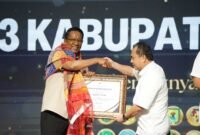 Menteri Hukum Republik Indonesia, , meresmikan 6.110 Pos Bantuan Hukum (Posbankum) Desa dan Kelurahan se-Sumatera Utara di Aula Raja Inal Siregar, Kantor Gubernur Sumatera Utara, Sabtu (13/6).