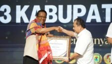 Menteri Hukum Republik Indonesia, , meresmikan 6.110 Pos Bantuan Hukum (Posbankum) Desa dan Kelurahan se-Sumatera Utara di Aula Raja Inal Siregar, Kantor Gubernur Sumatera Utara, Sabtu (13/6).
