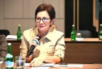 Foto: Anggota Komisi I DPR RI, Nurul Arifin, menyampaikan pandangannya terkait kesepakatan damai antara Amerika Serikat dan Iran saat kunjungan spesifik Komisi I DPR RI di Yogyakarta