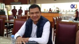 Foto: Ketua Umum Relawan Antar Generasi (RANGER) Iswadi saat ditemui di kawasan Menteng, Jakarta Pusat, Minggu (21/6/2026).
