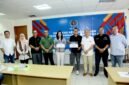 (Foto: Dok. PWI Jaya) Ketua PWI Jaya Kesit Budi Handoyo bersama jajaran pengurus dan peserta berfoto bersama usai penutupan Orientasi Kewartawanan dan Keorganisasian (OKK) Peningkatan Angkatan ke-24 Tahun 2026 di Markas PWI Jaya, Gedung Bank Jakarta, Jakarta Pusat, Senin (22/6/2026)