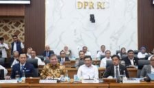 Menteri Koordinator Bidang Perekonomian Airlangga Hartarto mengapresiasi persetujuan pagu anggaran Kementerian Koordinator Bidang Perekonomian sebesar Rp664 miliar untuk Tahun Anggaran 2027 yang disepakati dalam rapat kerja bersama Badan Anggaran (Banggar) DPR RI, Kamis (25/6).