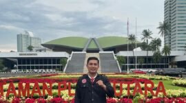 Foto: Sekjen GPM Soroti Kebijakan Patriot Merah Putih Bond di Kompleks Parlemen