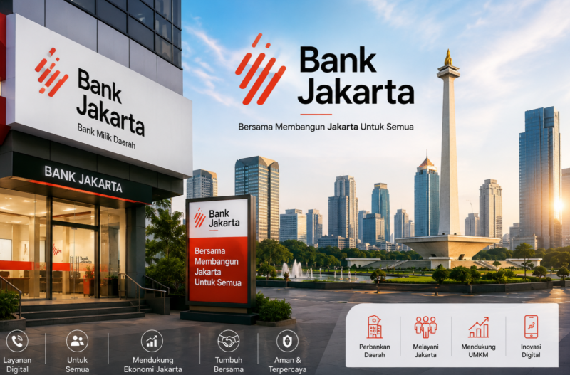 Foto: Bank Jakarta Tampil dengan Wajah Baru, Perkuat Identitas sebagai Bank Modern Ibu Kota