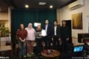 Foto: Para korban Hanania Group (kiri) didampingi tim kuasa hukum (kanan) saat konferensi pers di Sadjoe Cafe and Resto, Jakarta, Senin (1/6/2026). (Dok-okj/fn)