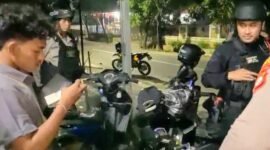 Foto: Patroli Brimob Dan Perintis Cegah Balap Liar Saat Patroli Dini Hari di Pinang Ranti, Jaktim, Senin (8/6/2026). (Dok-Istimewa)