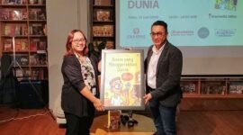 Foto: Gramedia Gelar Peluncuran Buku Suara yang Menggerakkan Dunia Karya Bayu Oktara di Gramedia Jalma, Rabu (10/6/2026). (Dok-okj/fn)